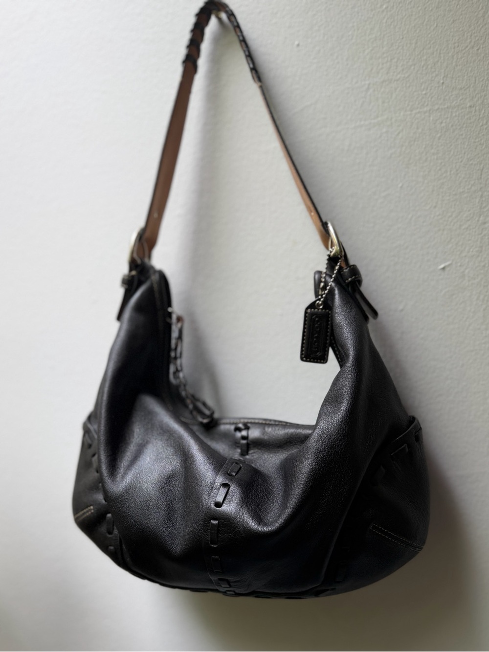 COACH Soho Black Shoulder Bag 9539